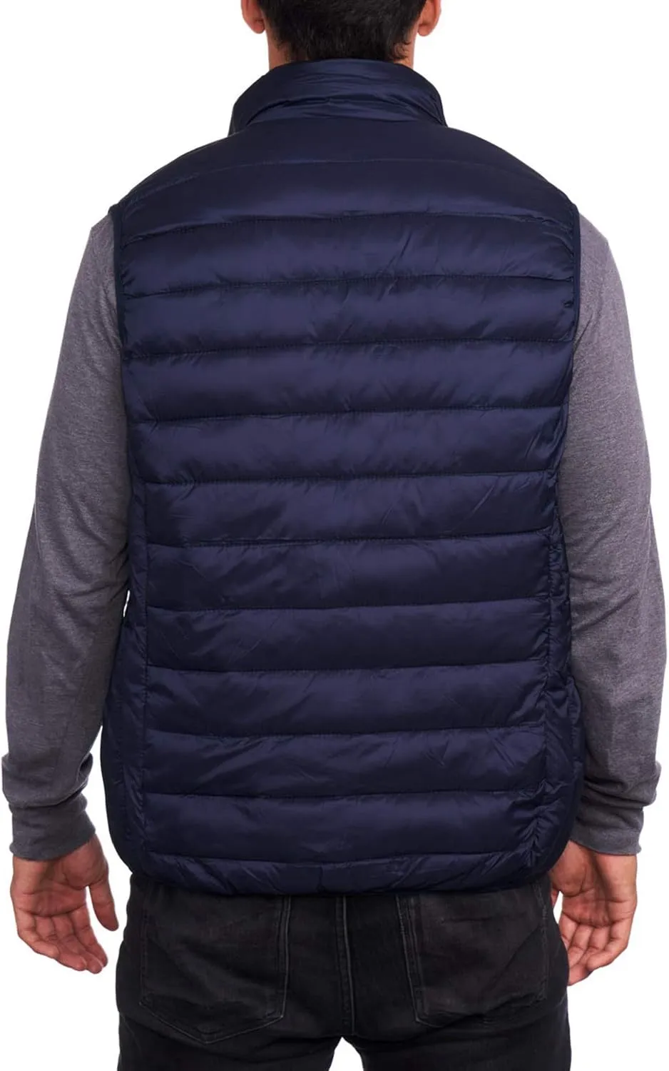 Alpine Swiss Clark Mens Lightweight Down Alternative Vest Jacket