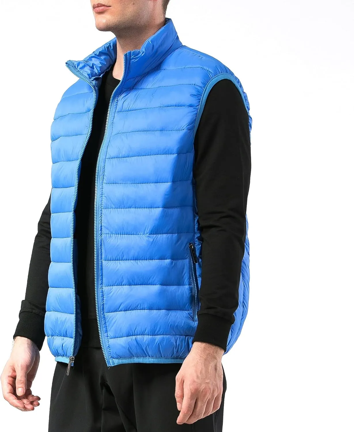 Alpine Swiss Clark Mens Lightweight Down Alternative Vest Jacket