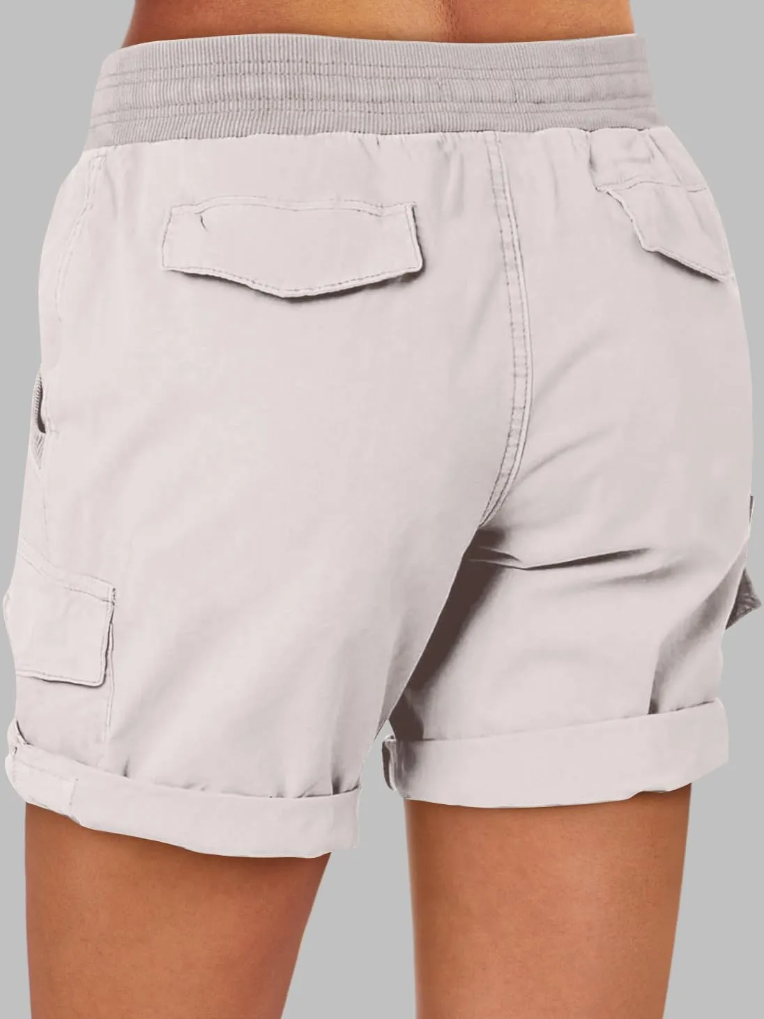 ANRABESS Womens Summer Shorts 2025 Dressy Casual Hiking Cargo Shorts Trendy Outdoor Outfits 6 Pockets