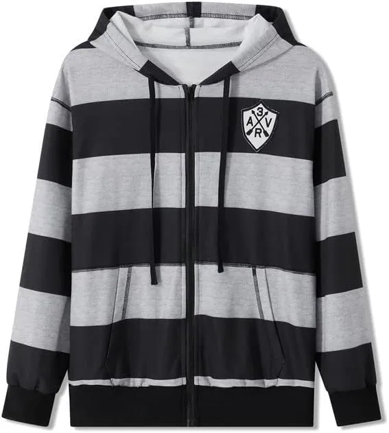 Argeousgor Women Men Rhinestone Hoodie Graphic Zip Up Oversized Skull Skeleton Hooded Sweatshirt Aesthetic Jacket Streetwear