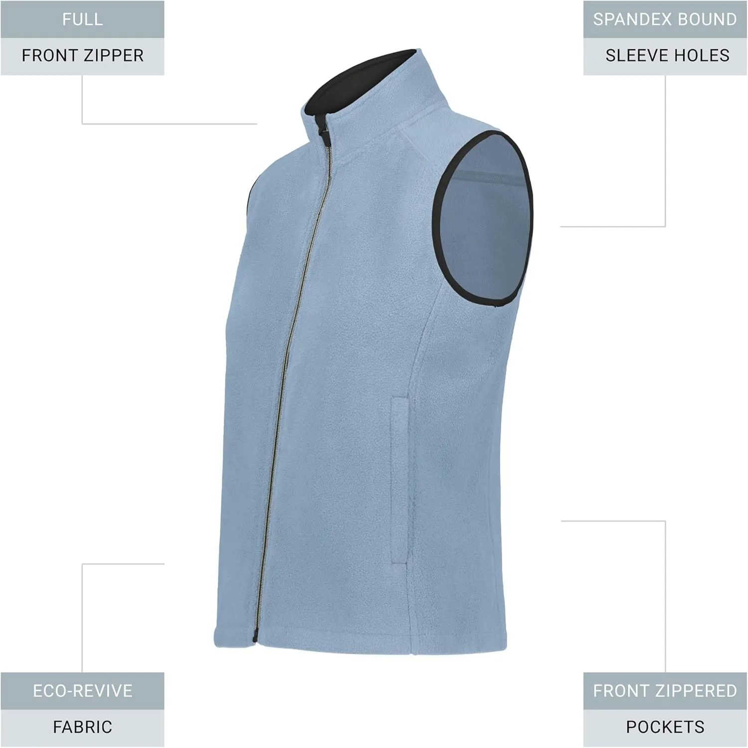 Augusta Sportswear Women's Ladies Chill Fleece Vest 2.0