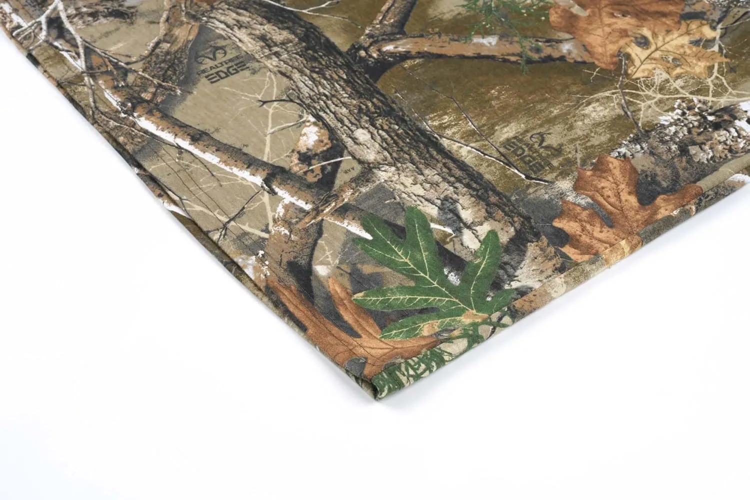Authentic Realtree and Mossy Oak Camouflage Crewneck Unisex Adult Short Sleeve Tee Shirt