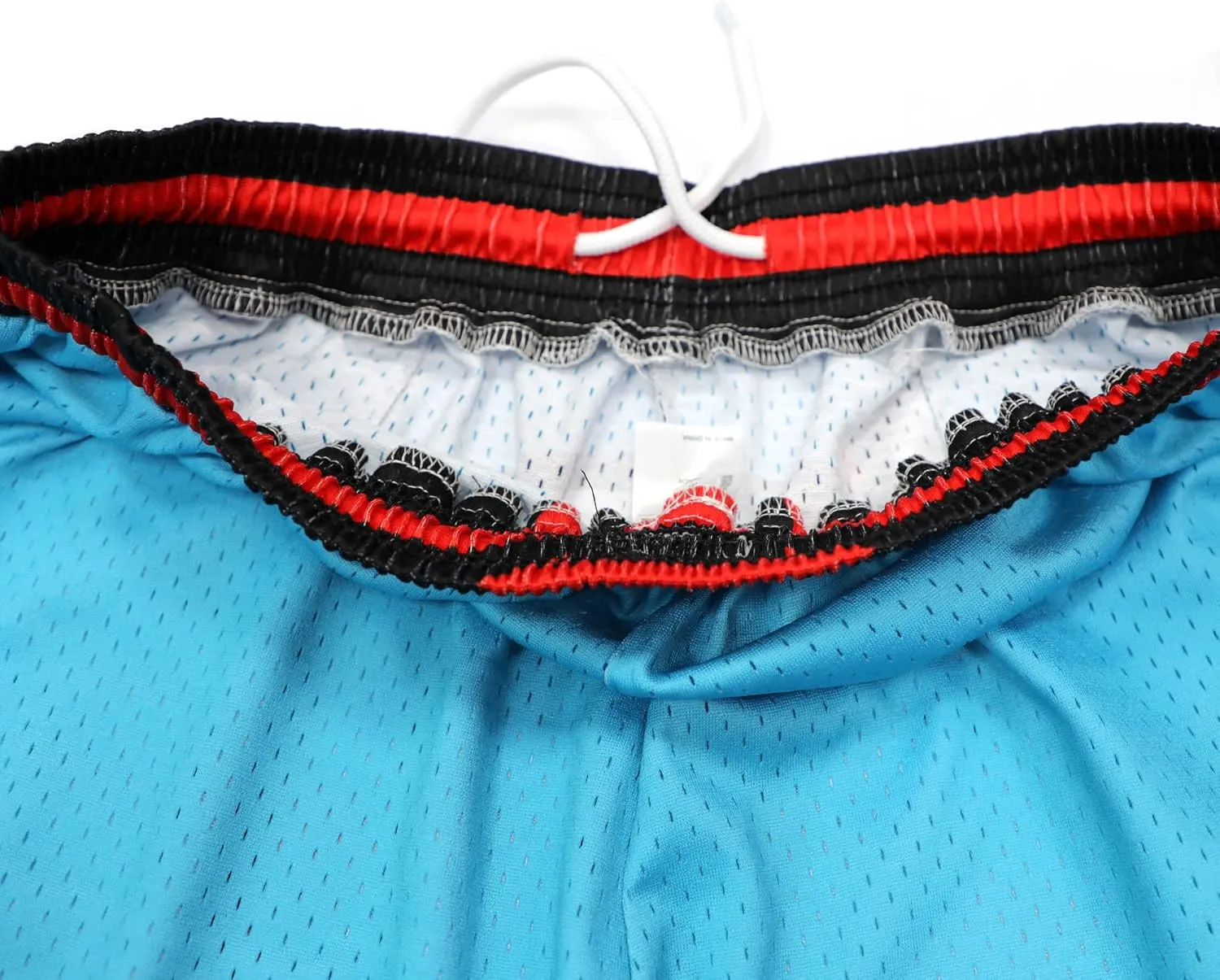 Basketball Athletic Shorts Men Mesh Gym Sports Workout Training Drawstring Retro Running Shorts with Pockets