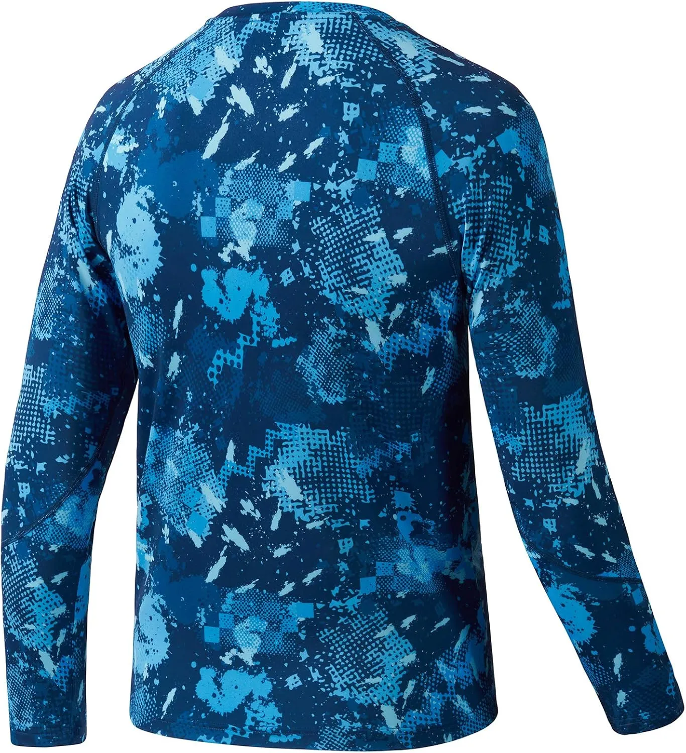 BASSDASH Youth UPF50  Camo Long Sleeve Fishing Shirt UV Protection Quick Dry Tee