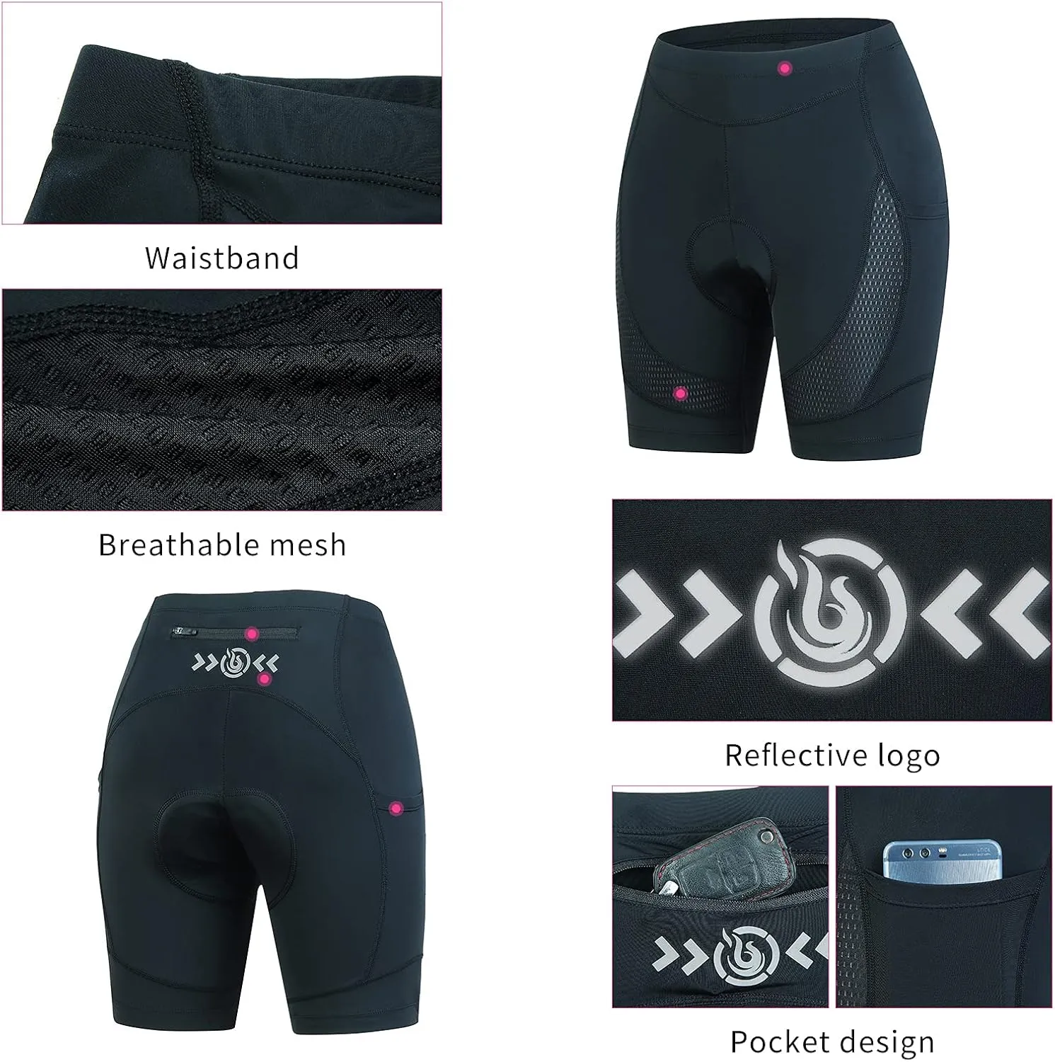 beroy Women's Cycling Shorts