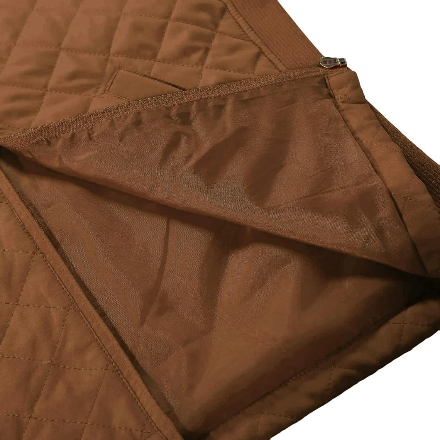 Bienzoe Women Quilted Casual Vest: Lightweight Packable Sleeveless Jacket