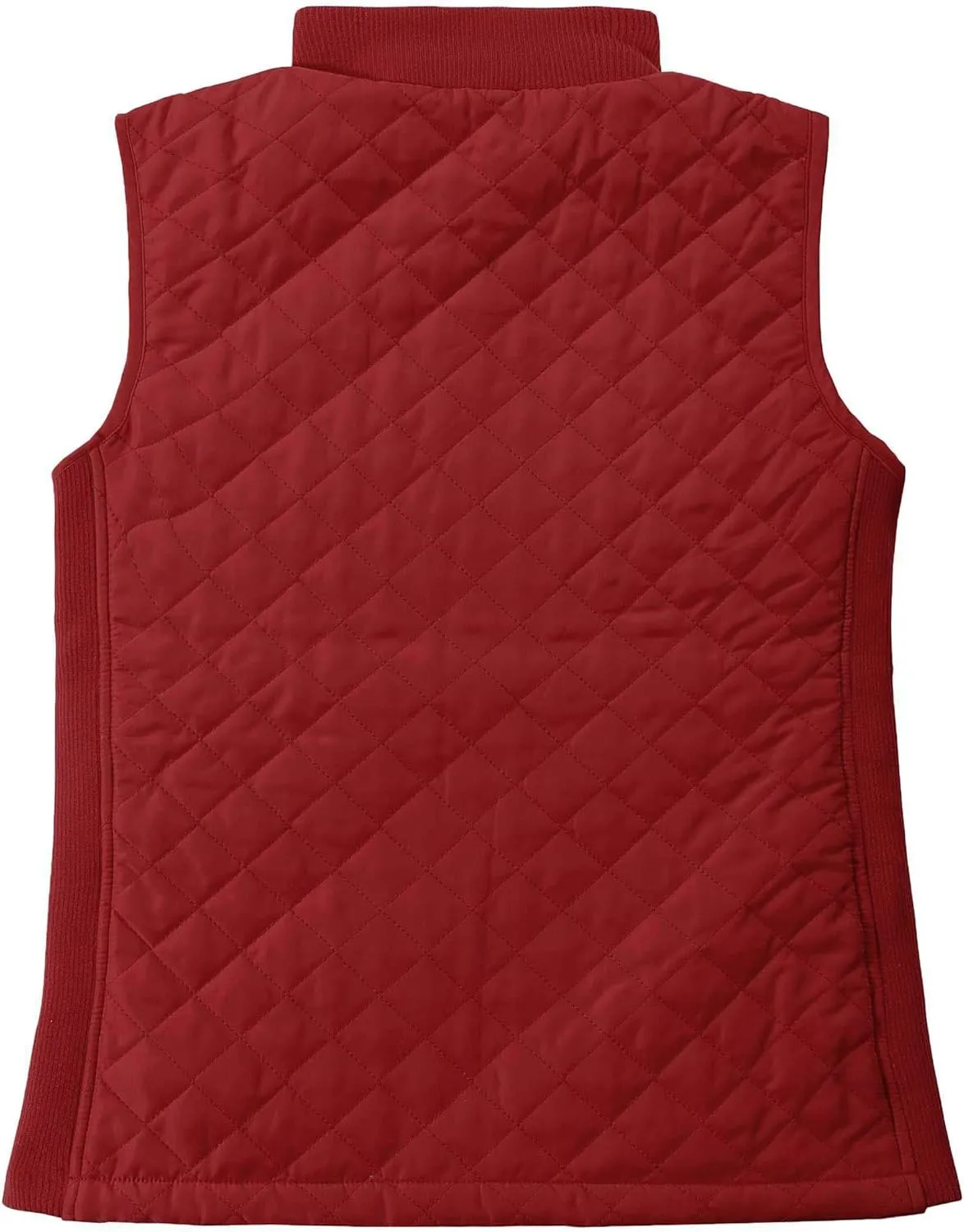 Bienzoe Women Quilted Casual Vest: Lightweight Packable Sleeveless Jacket