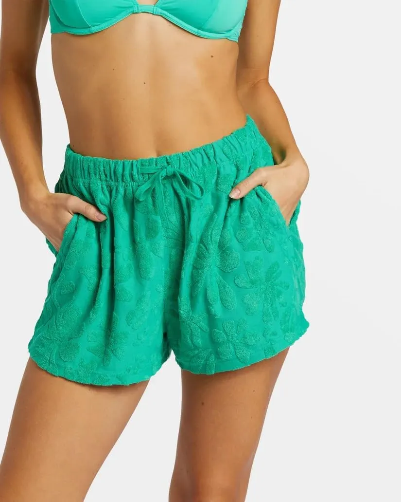Billabong Loosen Up Shorts - Women Casual Loose Fit Mid Rise Swim Shorts