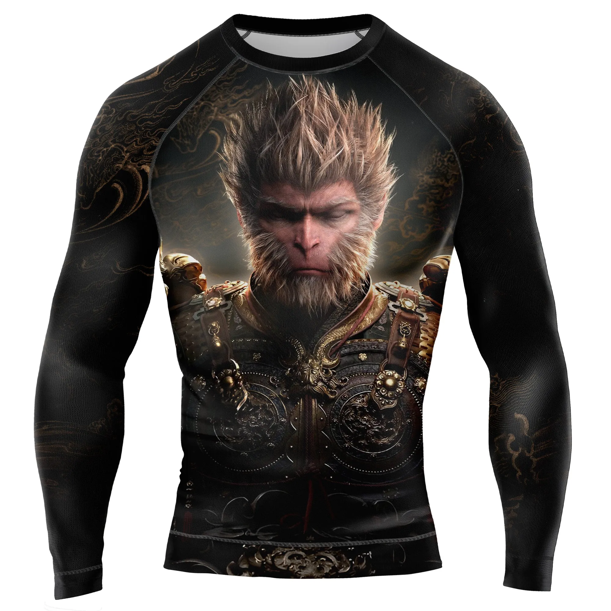 Blackened Monkey Legend Men's Long Sleeve Rash Guard