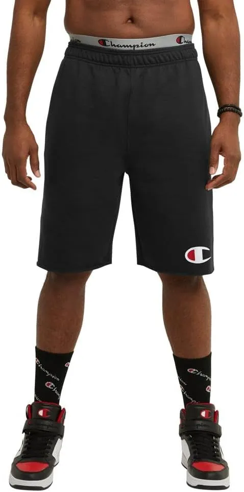 Champion Men's Shorts, Powerblend, Fleece, Soft Fleece Shorts for Men (Reg. Or Big & Tall)