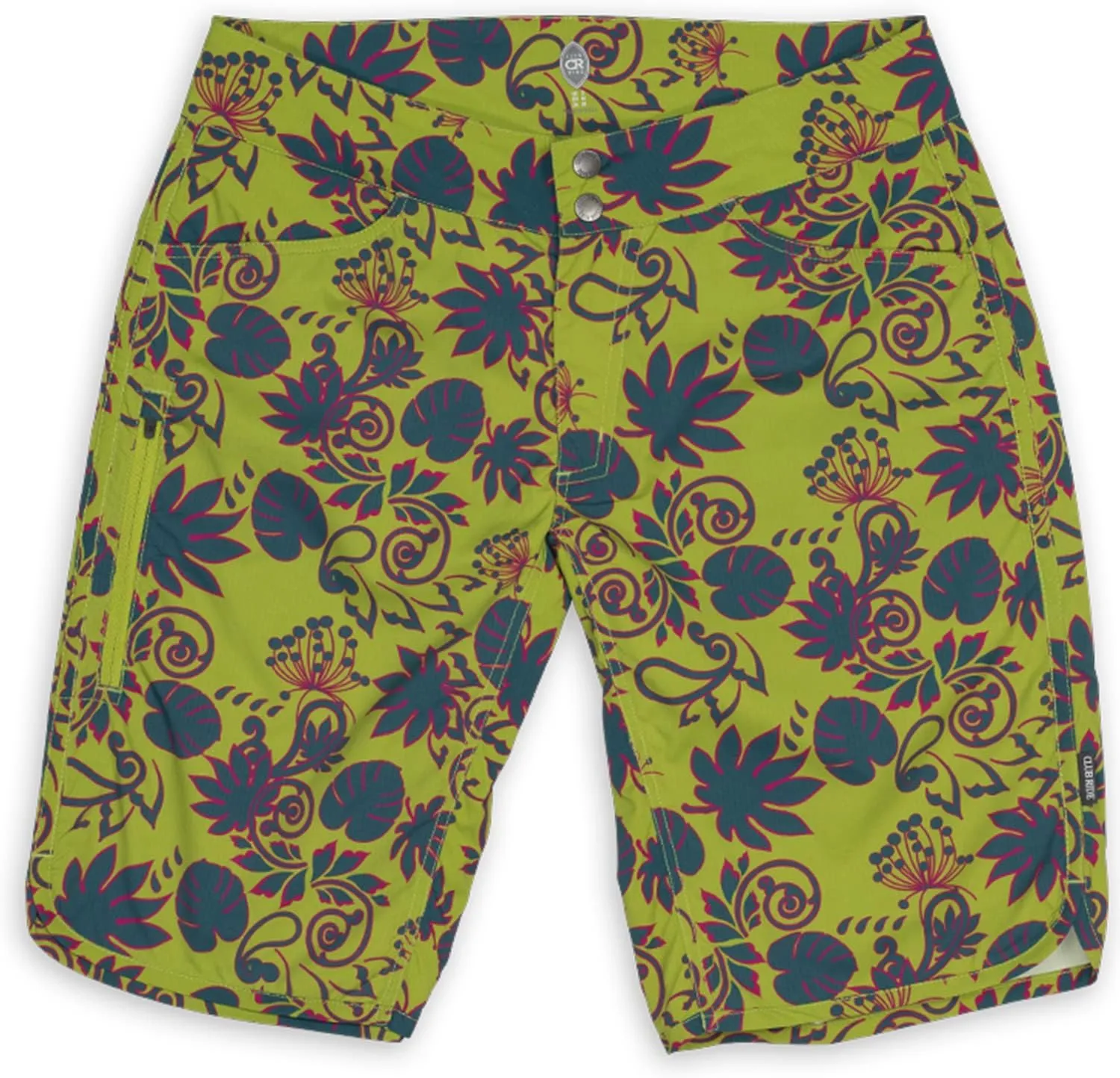 Club Ride Apparel Women's Savvy Cycling Shorts - 11-Inch Inseam Biking Shorts