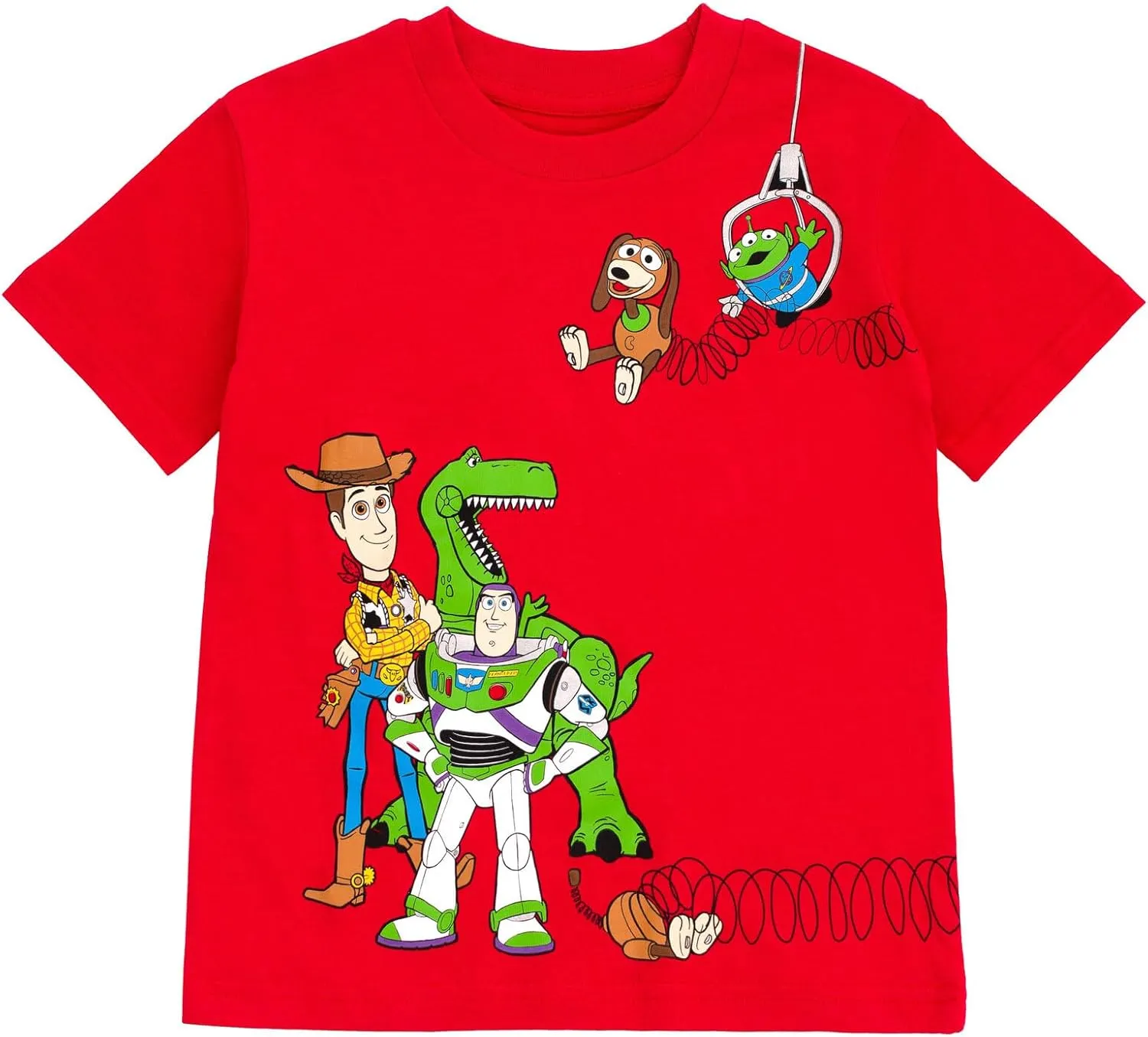 Disney Winnie the Pooh Lion King Monsters Inc. Toy Story Incredibles Lilo & Stitch T-Shirt & Mesh Shorts Infant to Big Kid