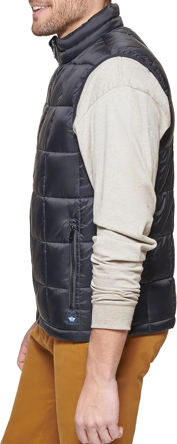 Dockers Men's Dockers Men's Box Quilted Puffer Vest