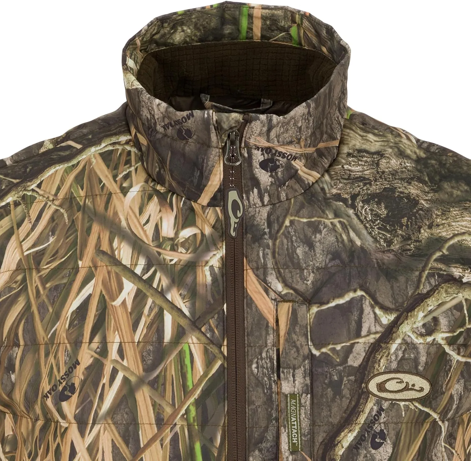 Drake Waterfowl Men's MST Synthetic Down Pack Warm Lightweight Durable Water-Repellent Adjustable Cold-Weather Hunting Vest