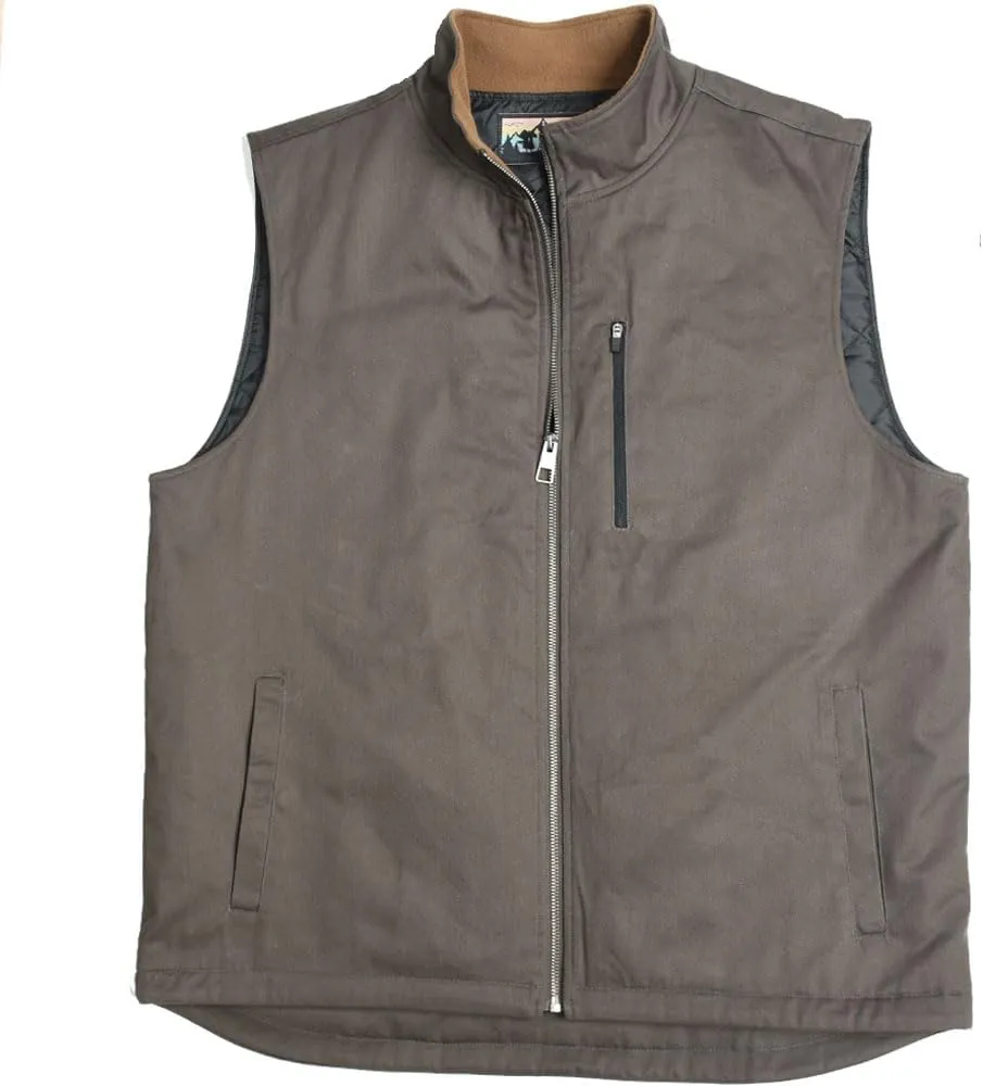 EDTREK Men's Concealed Carry Vest With Two Holster Inside - Urban Gun Vest With Zipped Chest Pocket