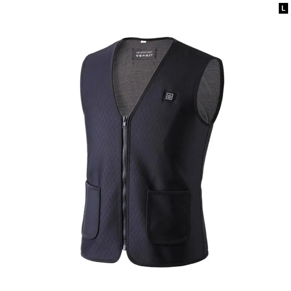 Electric Heated Vest for Winter Outdoor Warmth