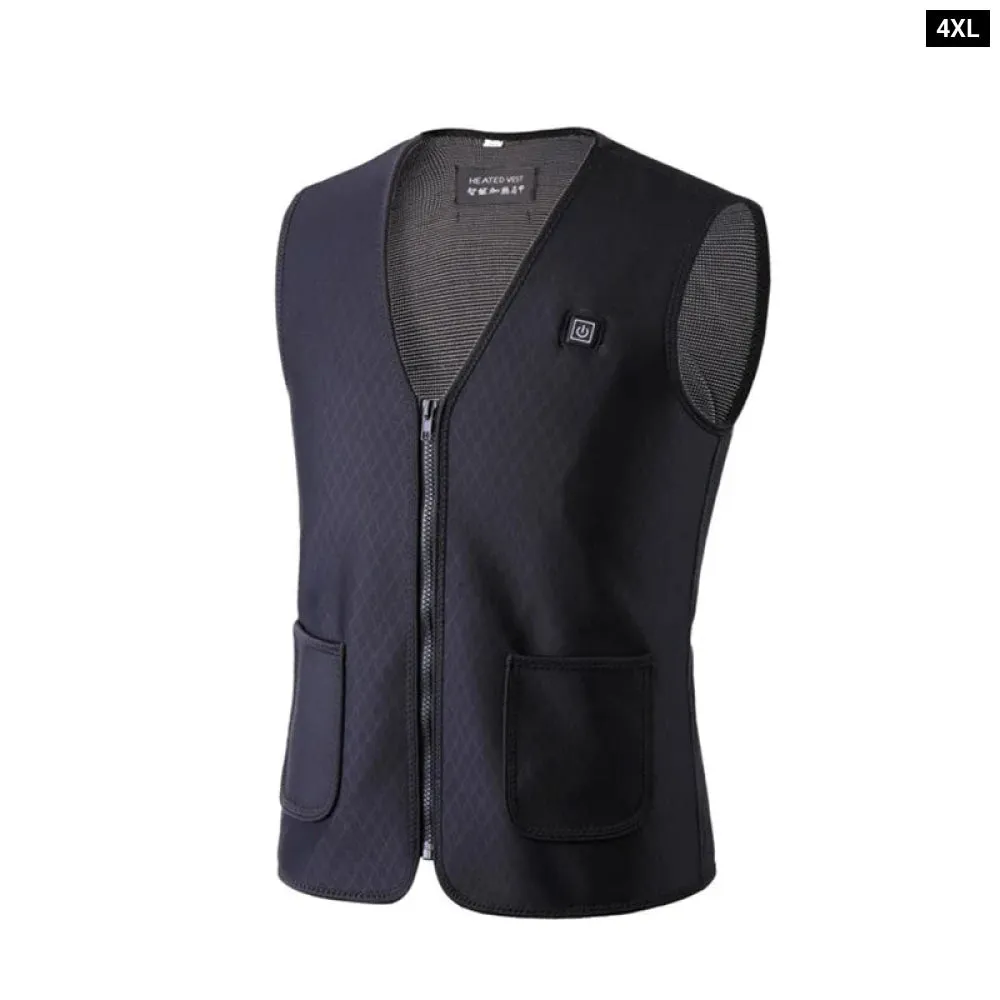 Electric Heated Vest for Winter Outdoor Warmth