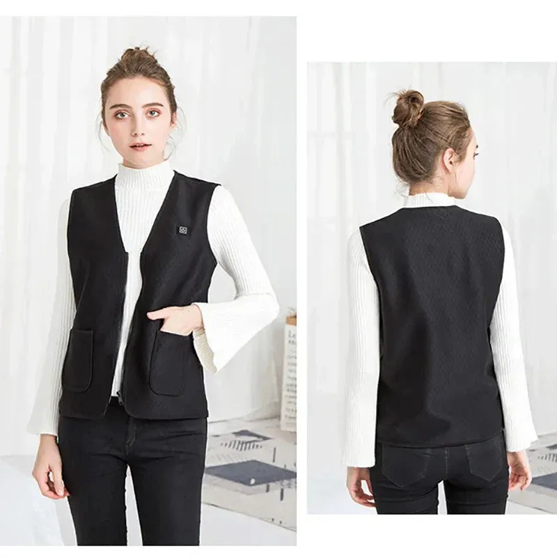 Electric Heated Vest for Winter Outdoor Warmth