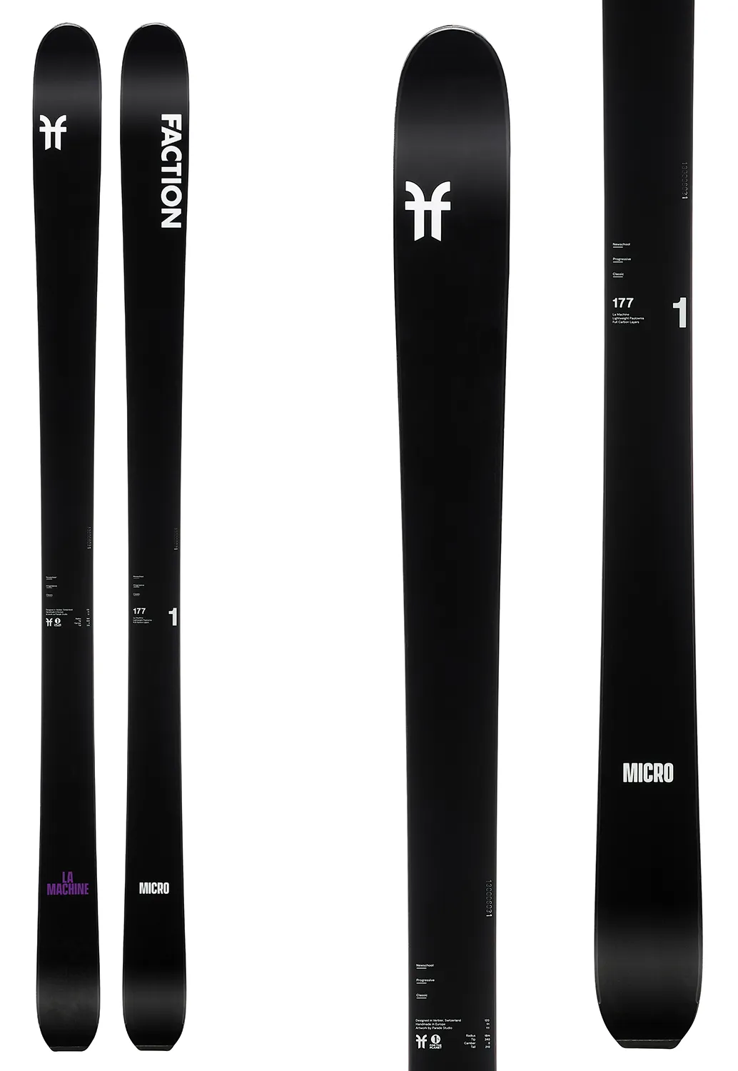 Faction La Machine Micro 1 Mens Snow Skis