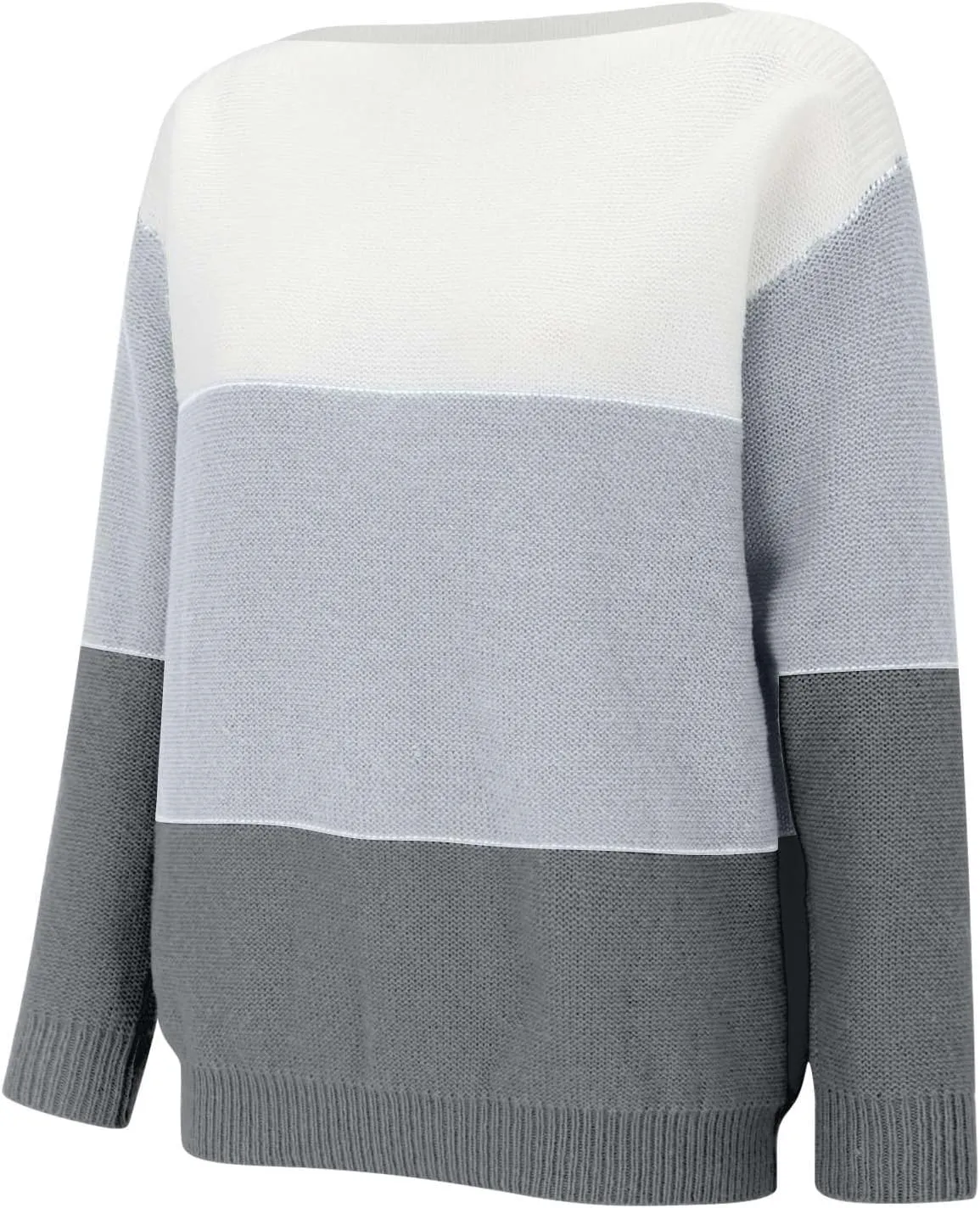 GIERIDUC Womens Oversized Knit Sweater Dressy Casual Crew Neck Floral Sweatshirts Long Sleeve Fall Tops Loose Fit Tunic Tops