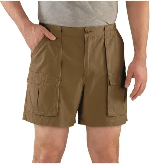 Guide Gear Cargo Shorts for Men Wakota - Casual and Cotton 6 Inch Inseam Shorts