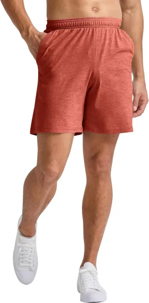 Hanes Men's Originals Pull-On Jersey Shorts, Lightweight Tri-Blend Shorts with Pockets