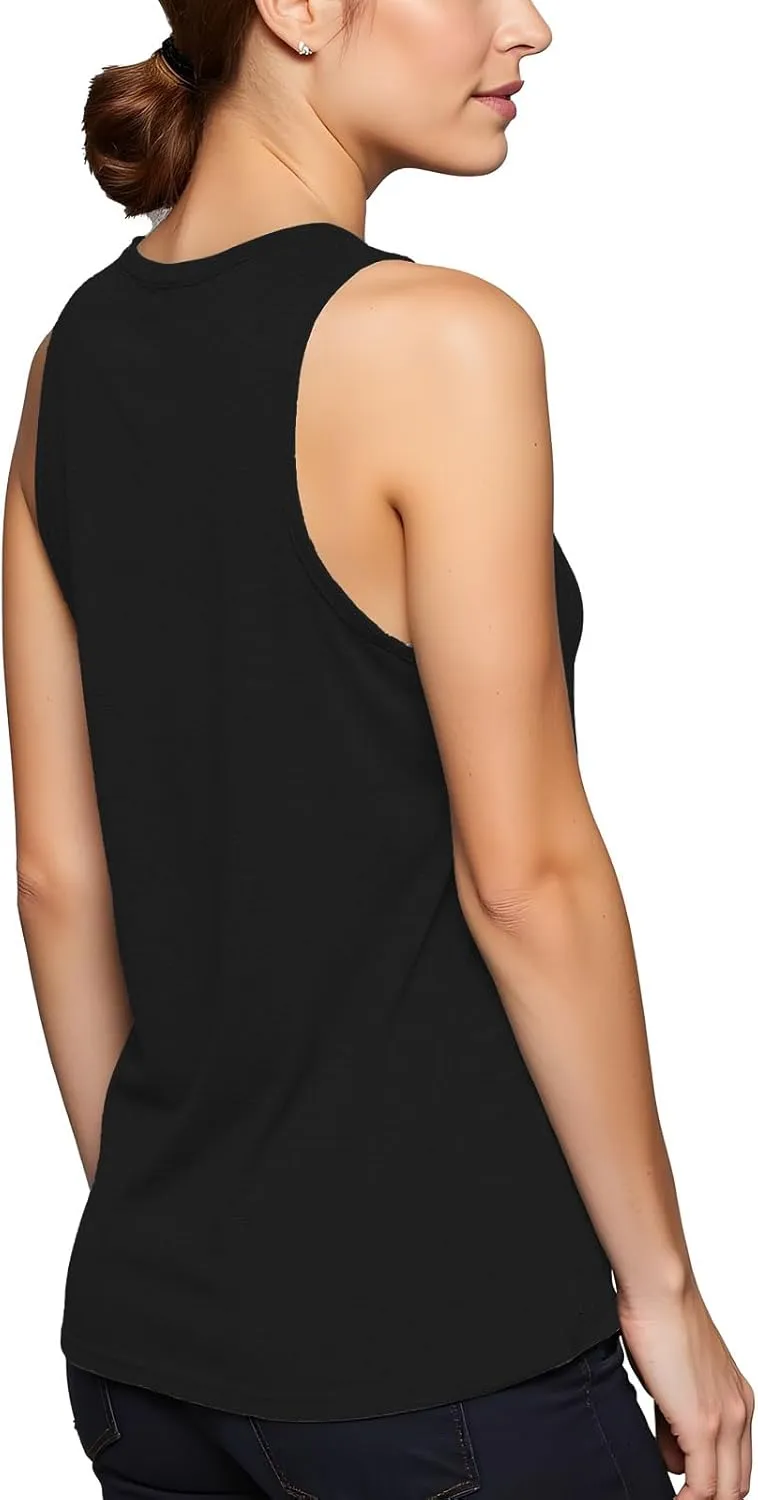 Here Comes The Sun Shirts Womens Sunshine Coffee Graphic Tank Top Sleeveless Tee