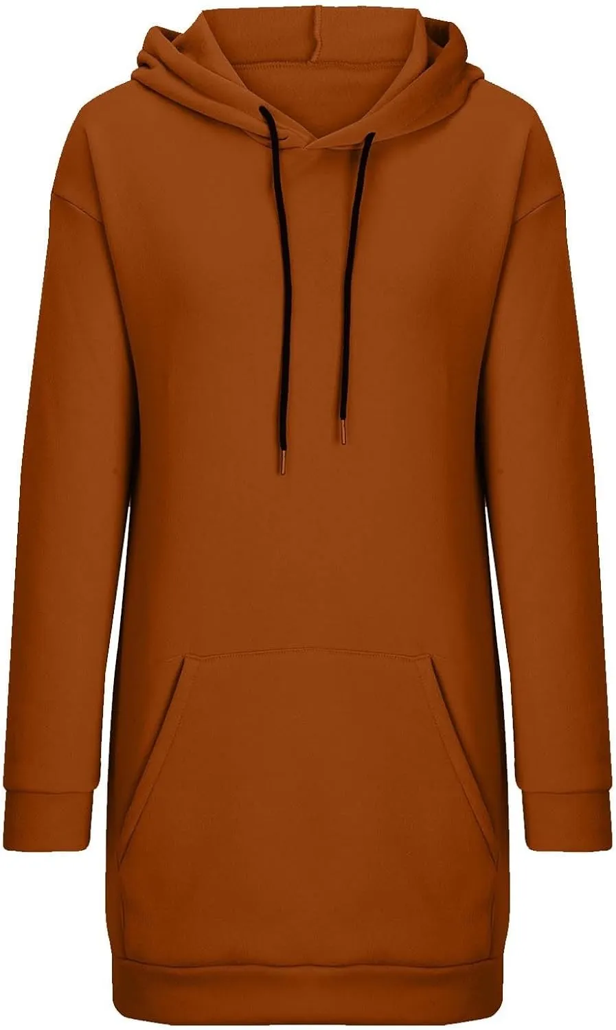 Hoodie Dress for Women Oversized Hoodies for Women Plus Size Casual Crewneck Long Sleeve Pullover with Pockets