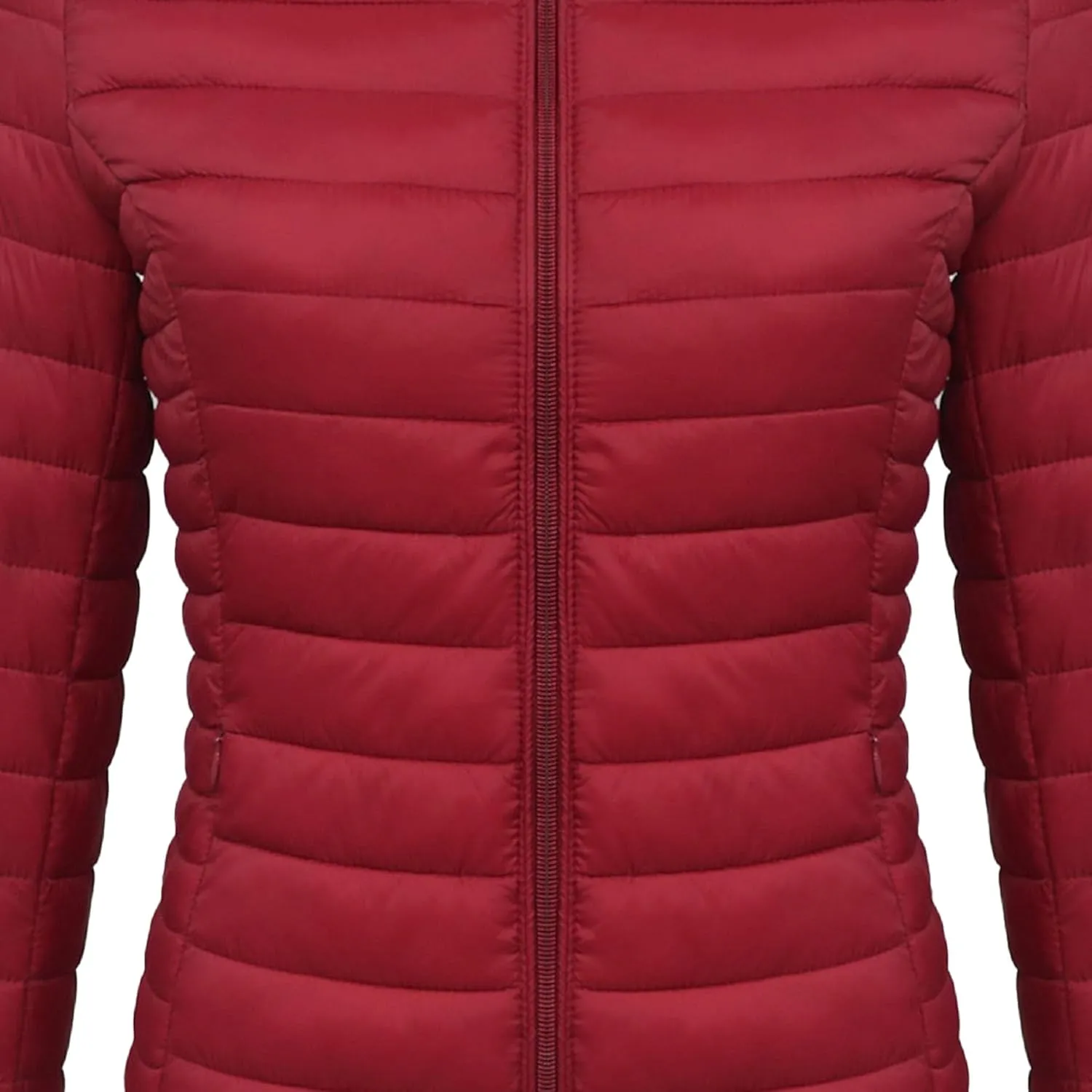 JEsilunmaMY Women's Packable Removable Hood Puffer Jacket Full-Zip Slim Short Down Jacket Insulated Quilted Warm Winter Coat