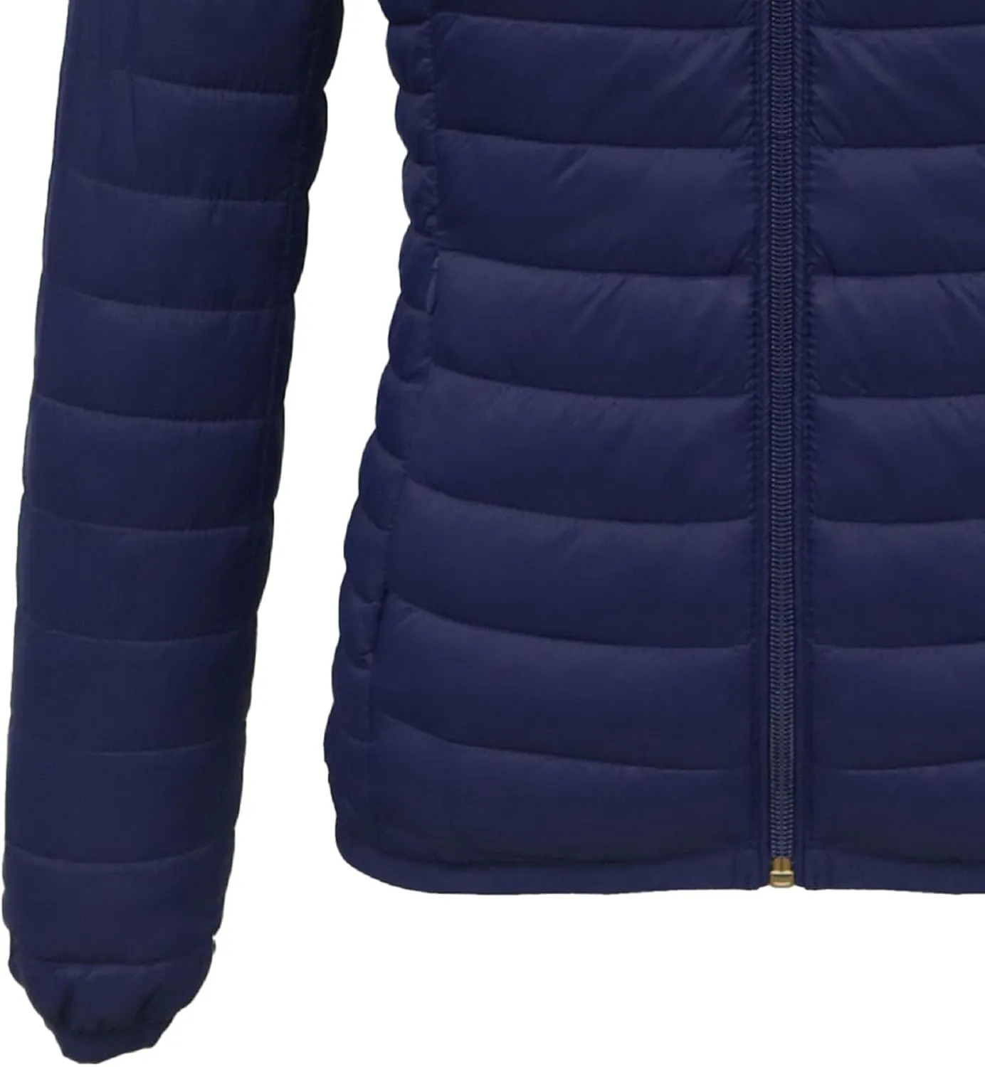 JEsilunmaMY Women's Packable Removable Hood Puffer Jacket Full-Zip Slim Short Down Jacket Insulated Quilted Warm Winter Coat