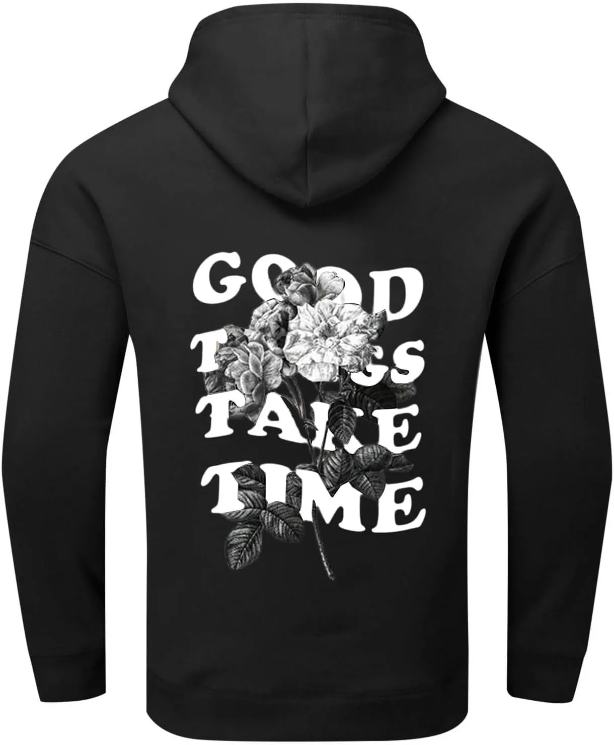 Jesus Saves Letter Print Hoodies for Men Christian Pullover with Pocket Faith Hooded Sweatshirt Religious Oversized Tops