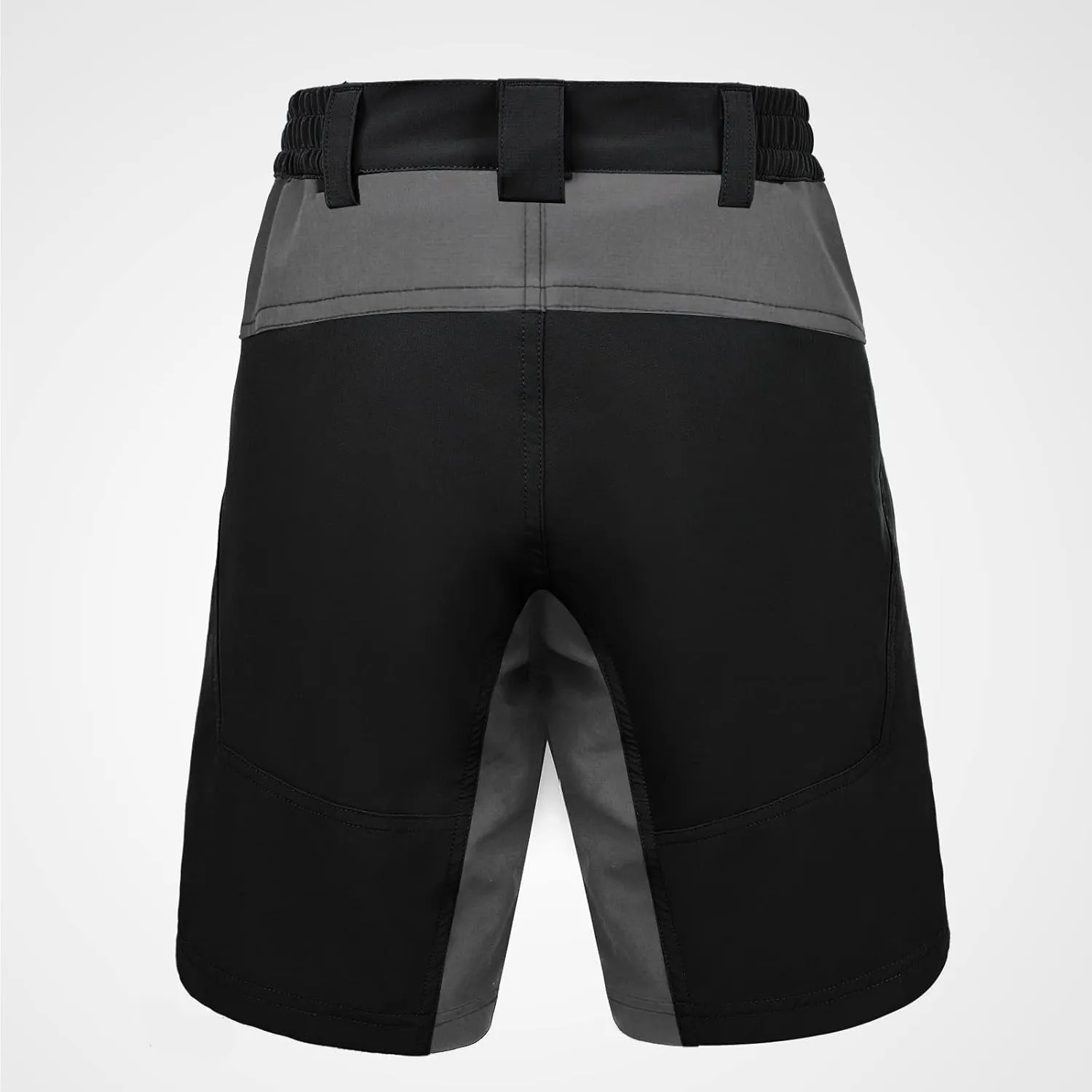 Kids Padded Bike Shorts with Padding Boys Teen Cycling Mountain Biking Shorts Zipper Pockets