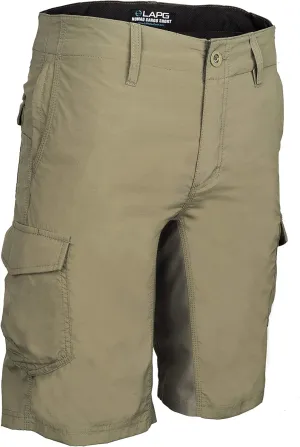 LA Police Gear Nomad Cargo Pocket Men's Board Shorts, Cargo Board Shorts for Men, Tactical Board Shorts