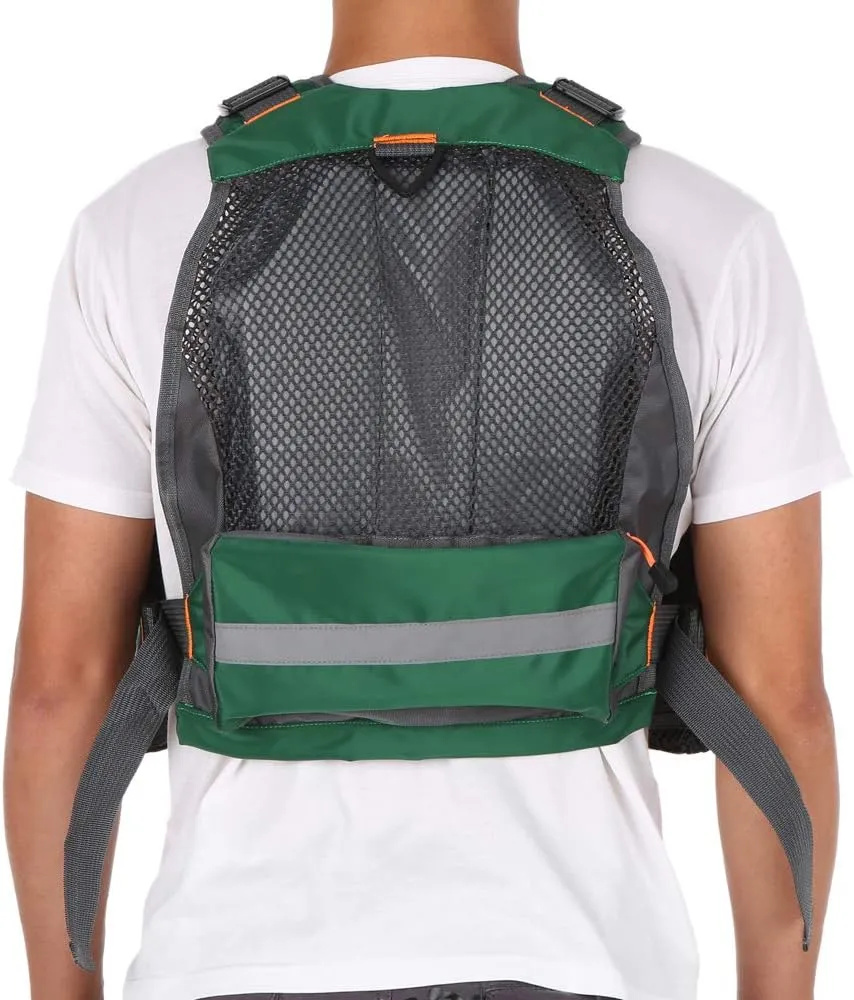 Lixada Fly Fishing Vest Fishing Jacket Breathable Polyester Mesh Design Fishing Vest