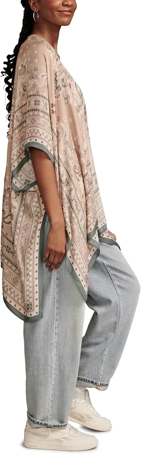 Lucky Brand Women's Printed Kimono
