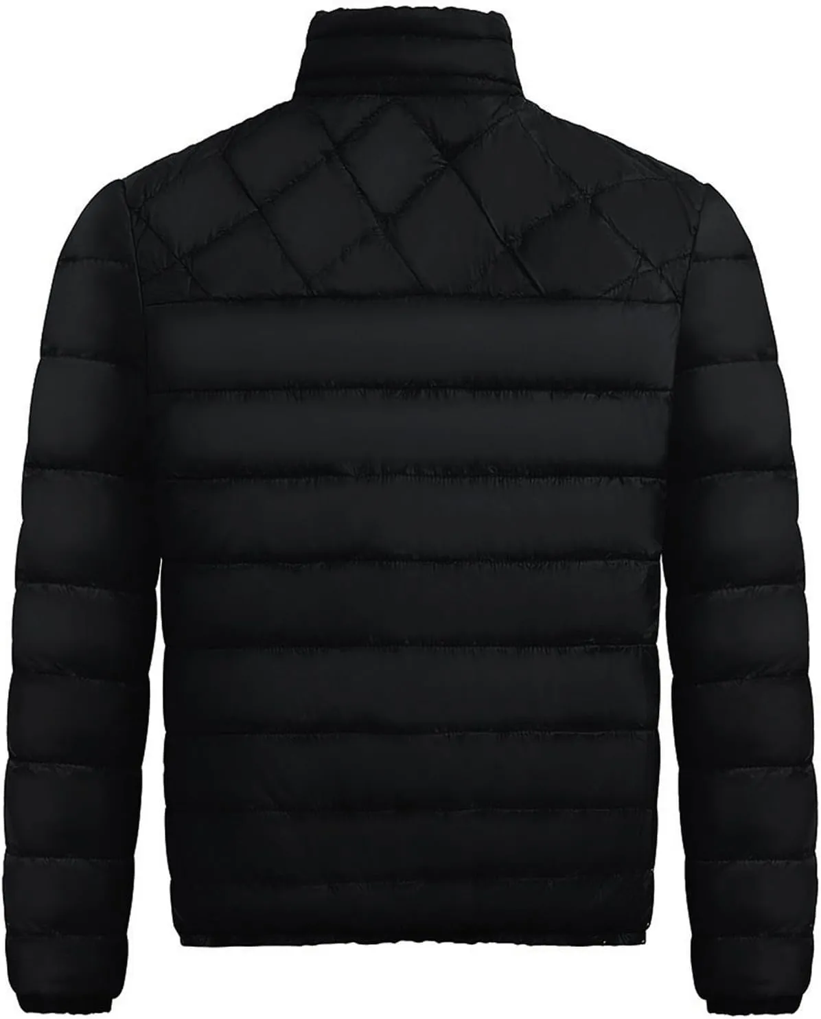 Men'S Down Jackets & Coats Zip Up Puffer Jacket Winter Lightweight Heated Sports Oversized Coats
