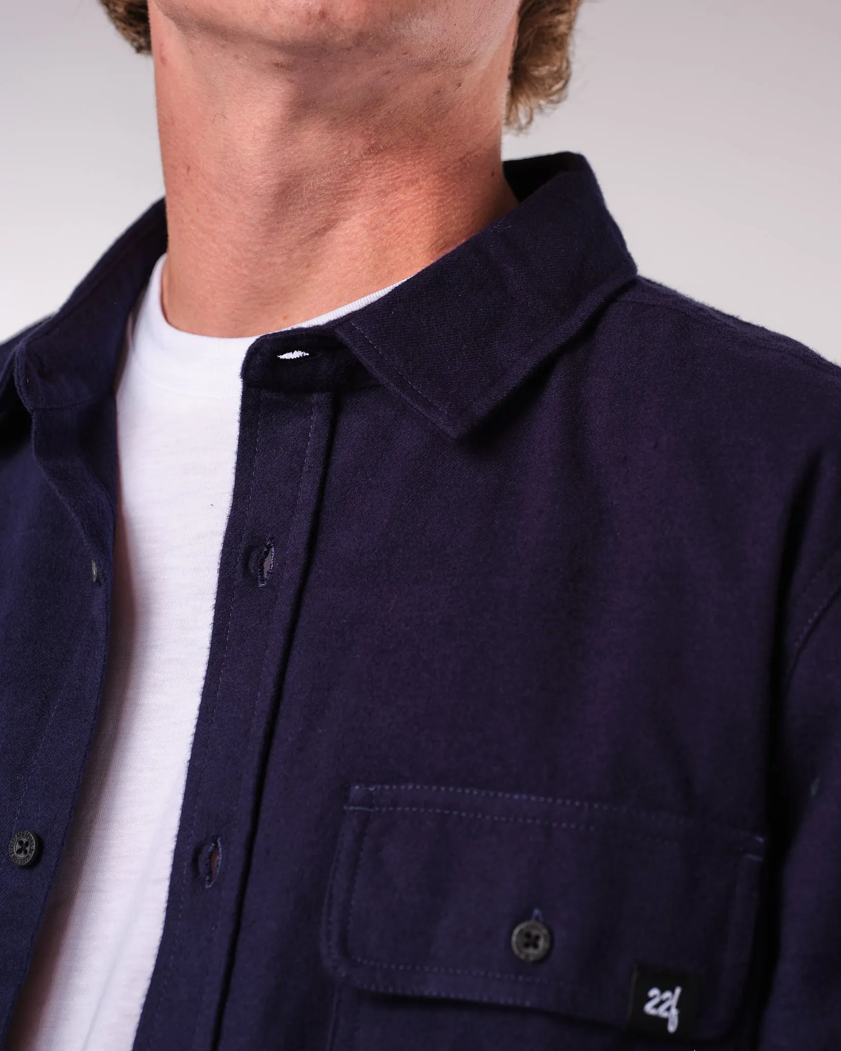 Men's L/S Flannel button Up