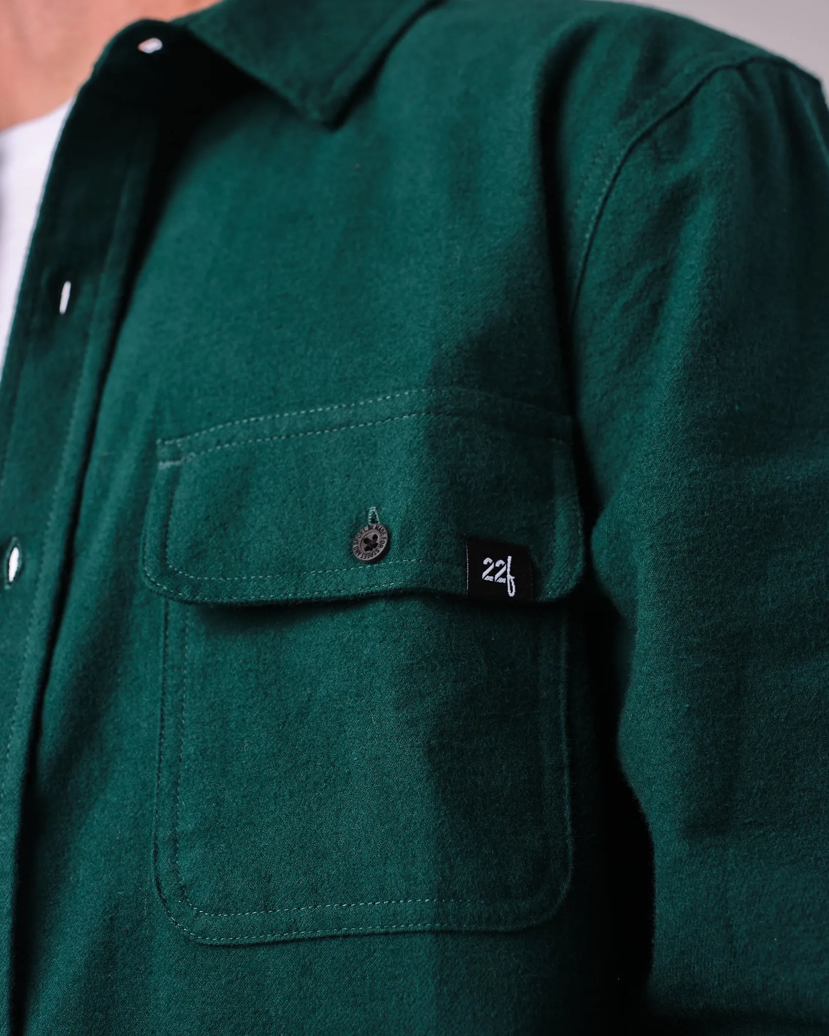 Men's L/S Flannel button Up