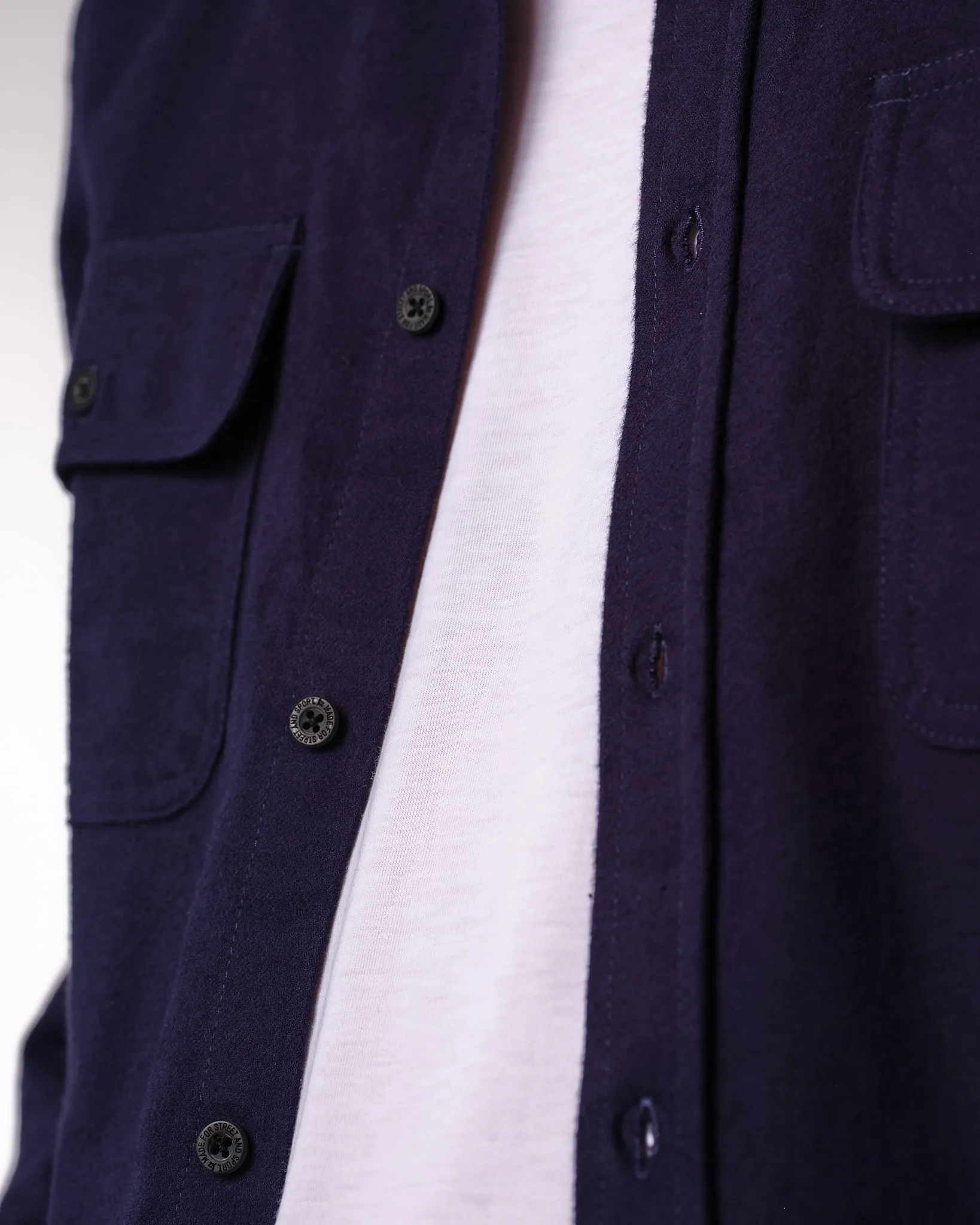 Men's L/S Flannel button Up