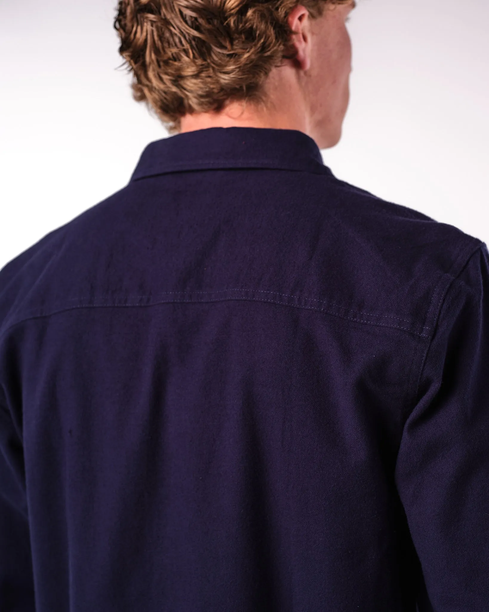 Men's L/S Flannel button Up