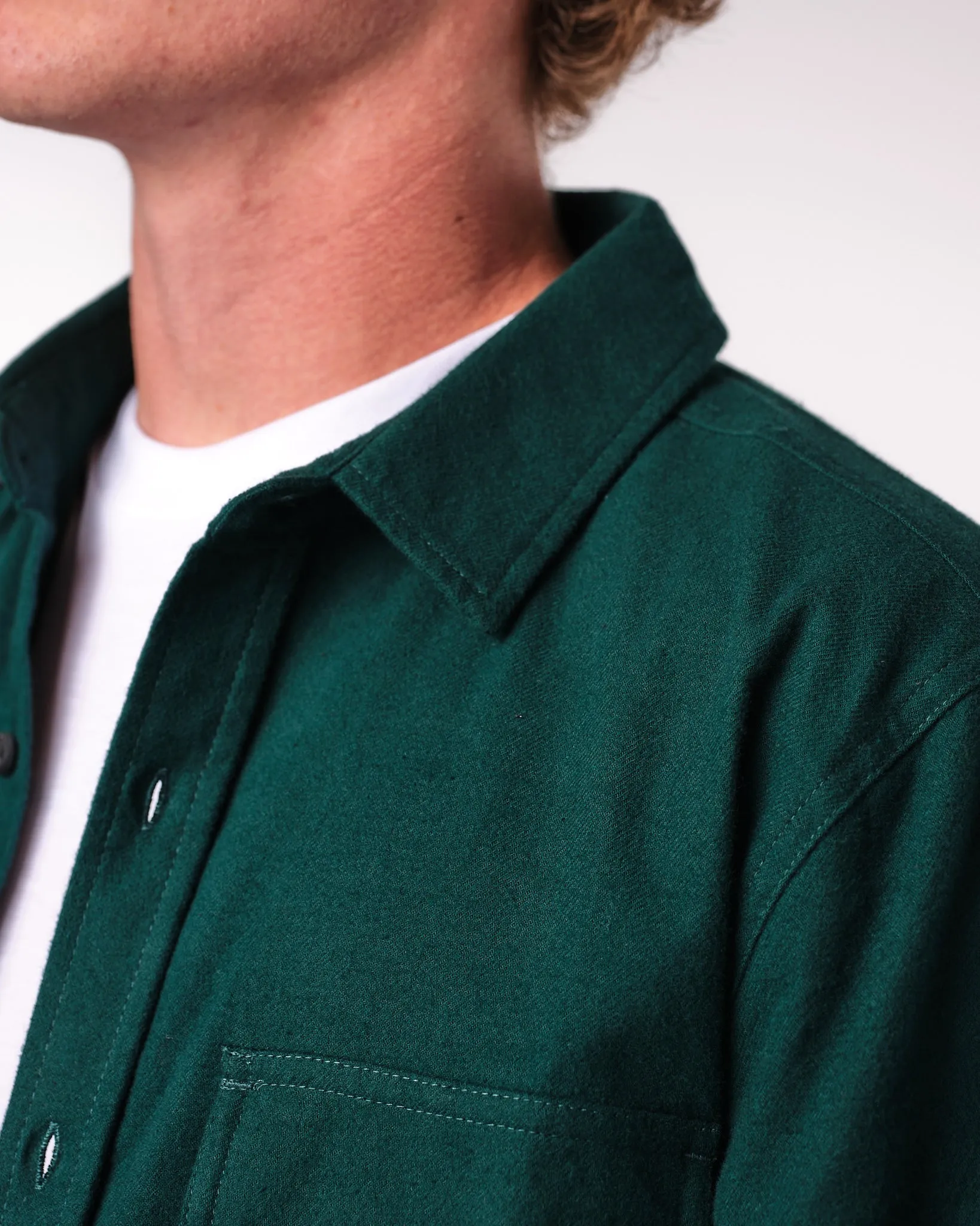Men's L/S Flannel button Up
