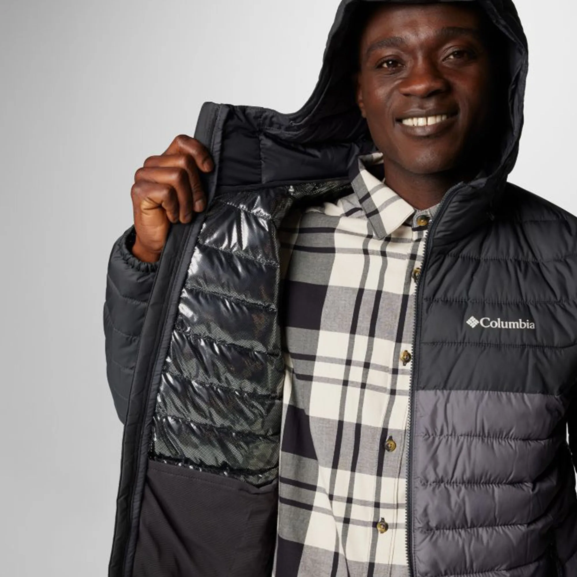 Men's Powder Lite II Hooded Insulated Jacket