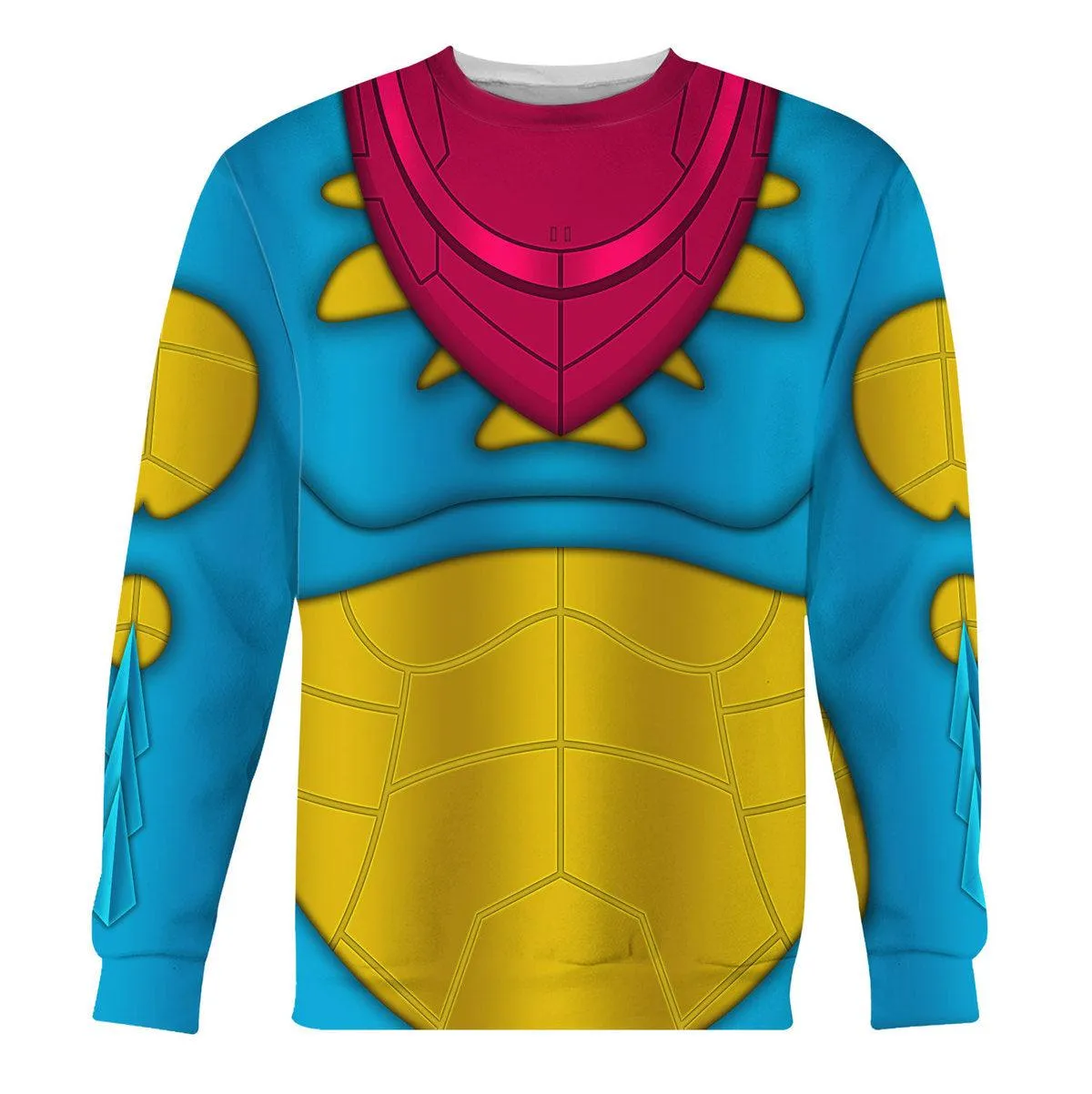 Metroid Fusion Hoodies Sweatshirt T-shirt Hawaiian Tracksuit