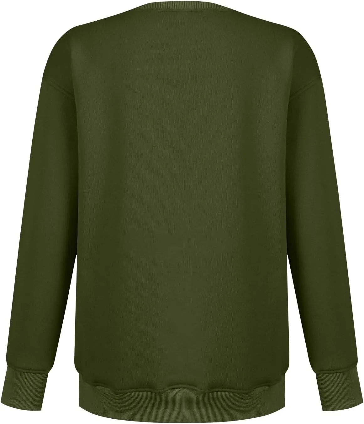 midelxp Crewneck Sweatshirts for Women Cute Long Sleeve Fleece Pullover Tops Casual Loose Fit Y2k Hoodie Fall Clothes 2024