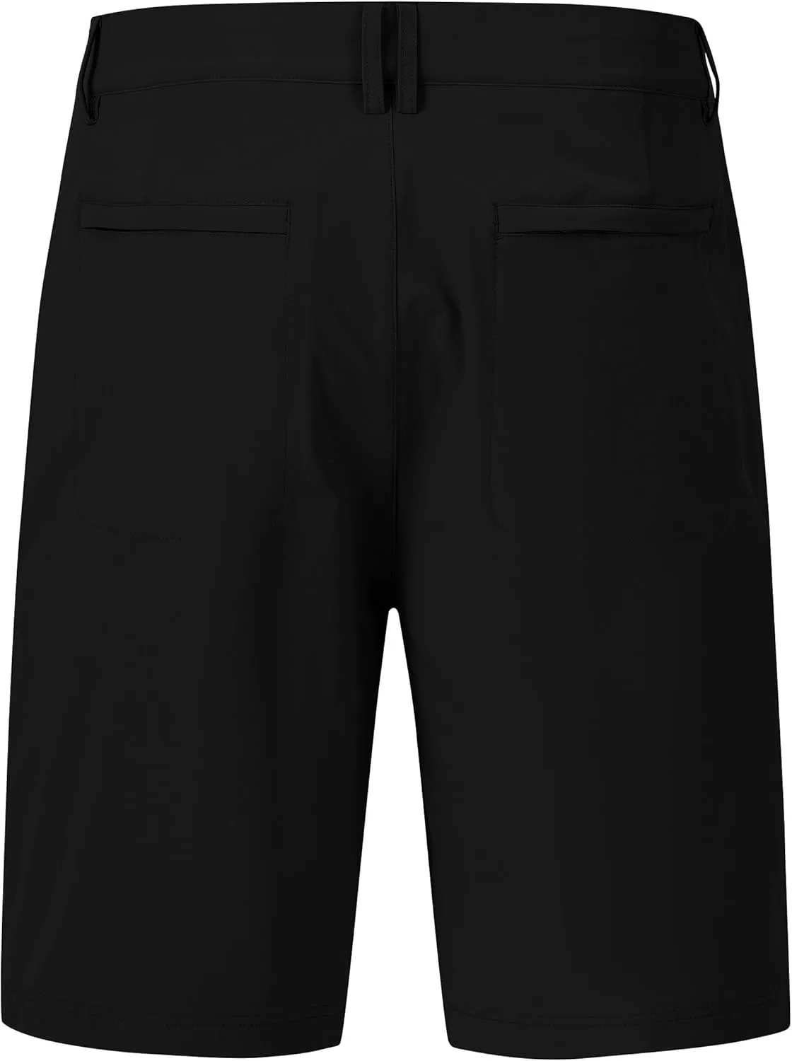 MoFiz Men's Athletic Shorts Slim Stretch 9" Golf Shorts Lightweight Hiking Summer Shorts Active Waistband