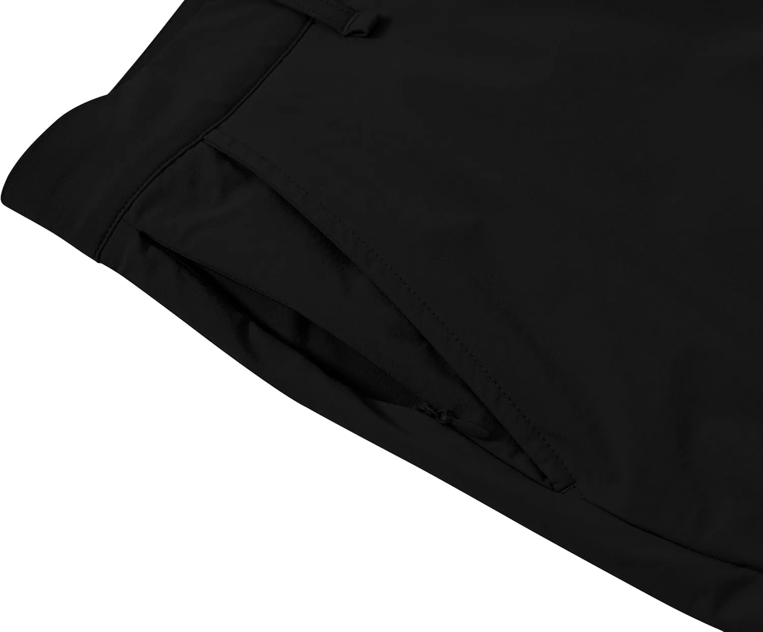 MoFiz Men's Athletic Shorts Slim Stretch 9" Golf Shorts Lightweight Hiking Summer Shorts Active Waistband