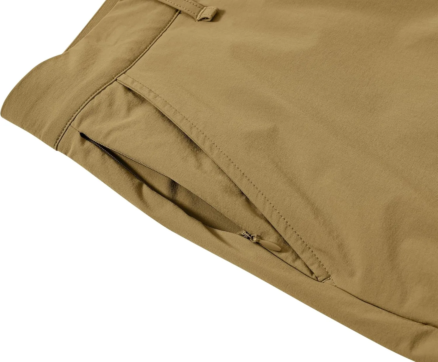 MoFiz Men's Athletic Shorts Slim Stretch 9" Golf Shorts Lightweight Hiking Summer Shorts Active Waistband