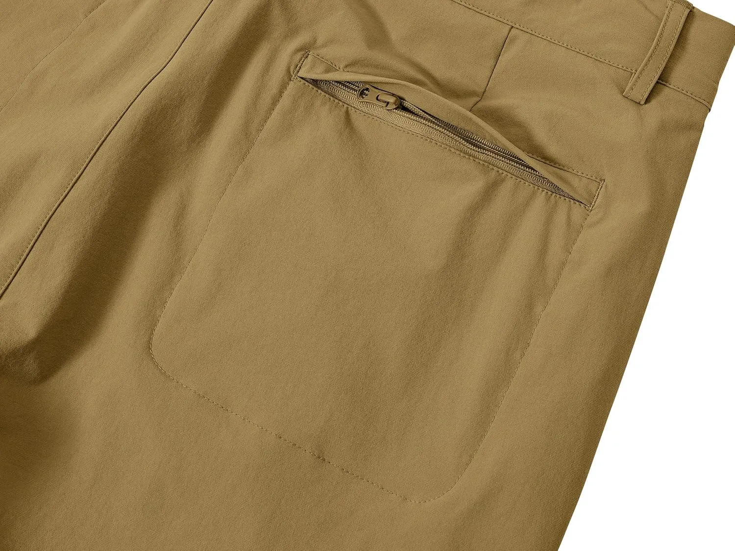 MoFiz Men's Athletic Shorts Slim Stretch 9" Golf Shorts Lightweight Hiking Summer Shorts Active Waistband