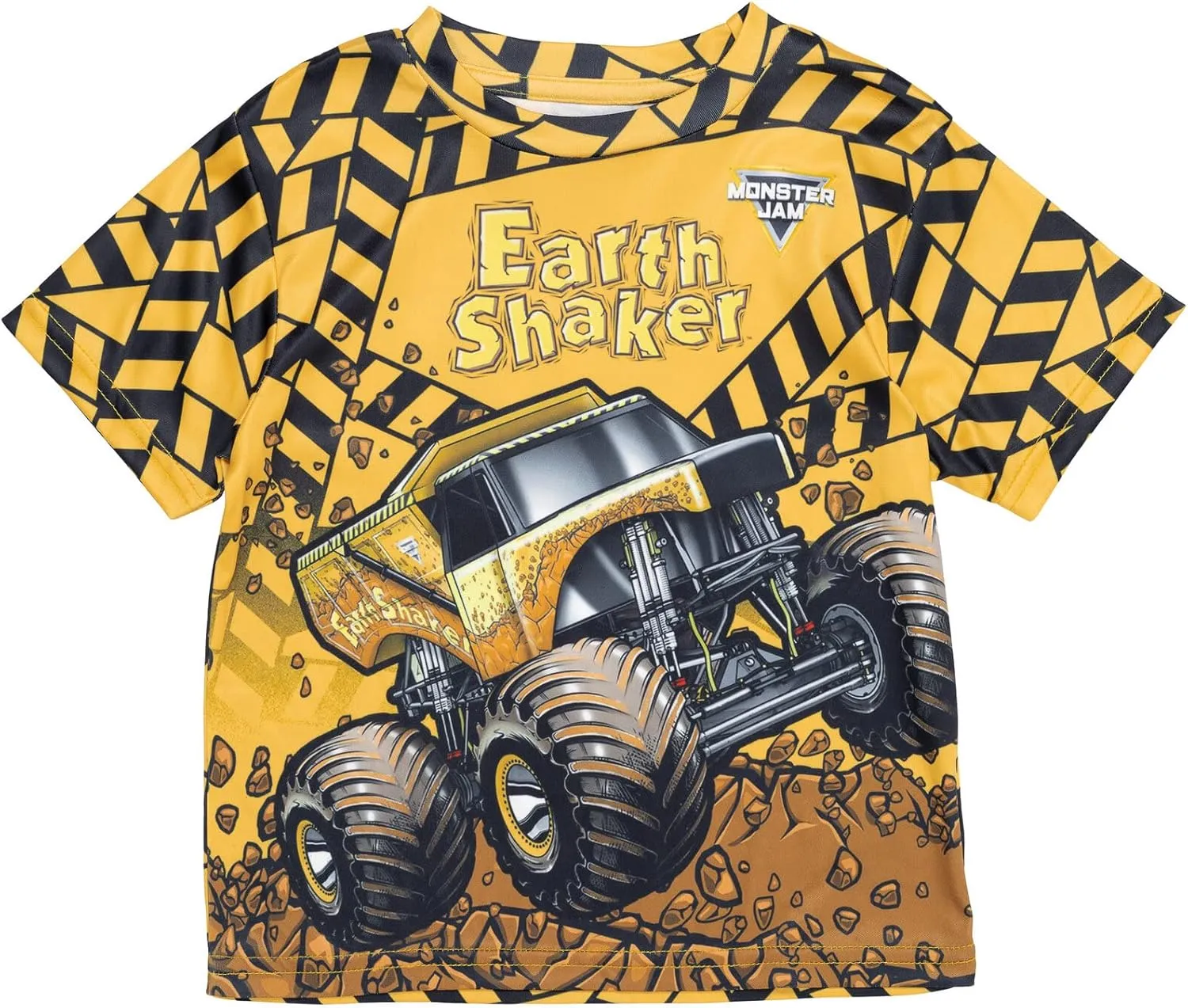 Monster Jam 3 Pack T-Shirts Toddler to Big Kid Grave Digger El Toro Loco Megalodon