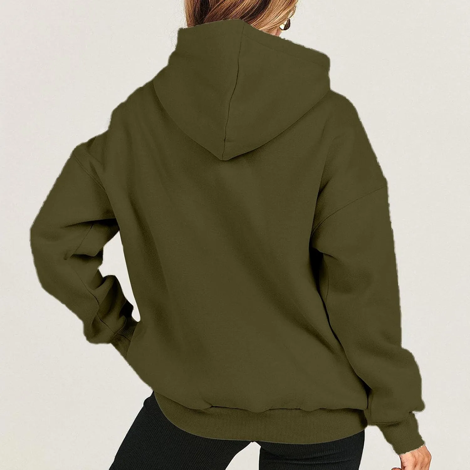 Oversized Hoodie For Women Fall 2023 Trendy y2k Hoodies Long Sleeve Hooded Drawstring Pullover Sweatshirts
